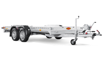 Universal low-bed trailers, tandem